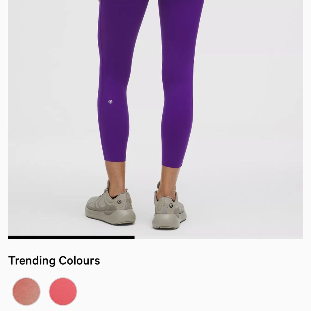 Lululemon Fast and Free High Rise Crop 23” leggings